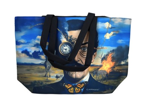 Torba na ramię - inspirowana malarstwem S. Dali (CARMANI)