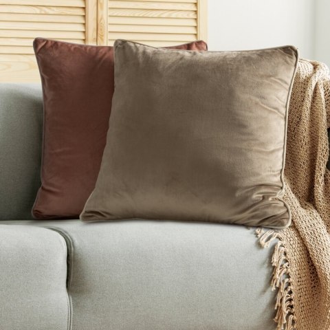 POSZEWKA GAJA 2 45 X 45 CM CIEMNOBEŻOWY