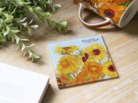 Podkładka szklana - V. van Gogh, Słoneczniki (CARMANI)