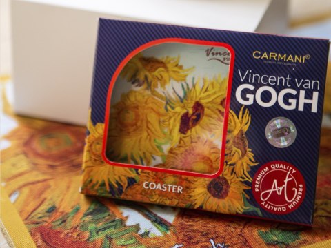 Podkładka szklana - V. van Gogh, Słoneczniki (CARMANI)