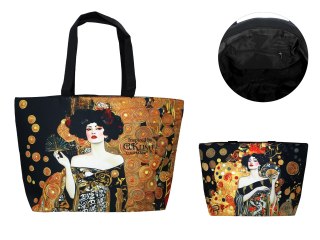 Torba na ramię - inspirowana malarstwem G. Klimt (CARMANI)