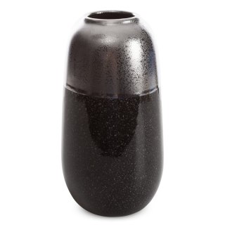 WAZON DEKORACYJNY LEO (01) 17 X 17 X 31 CM SREBRNY