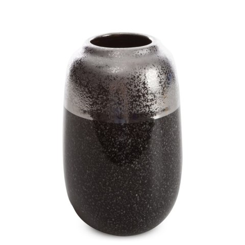 WAZON DEKORACYJNY LEO (02) 14 X 14 X 22 CM SREBRNY