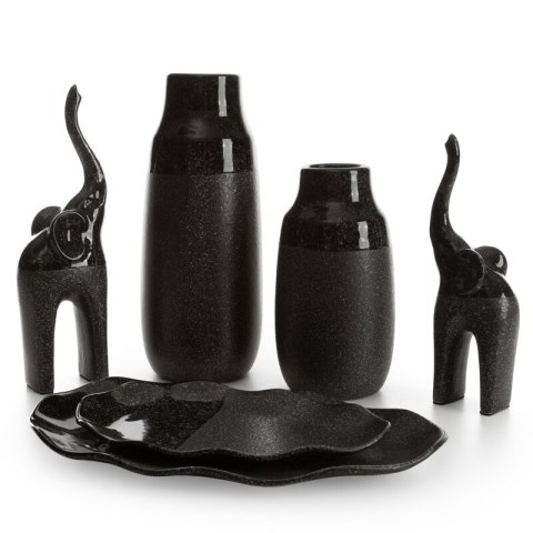 WAZON DEKORACYJNY MANDI (02) O 14 X 21 CM STALOWY