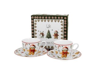 Pl 2 Filiż. Espresso Ze Spodkami Christmas Cuties