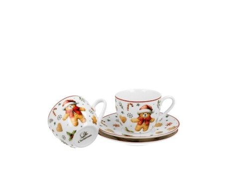 Pl 2 Filiż. Espresso Ze Spodkami Christmas Cuties