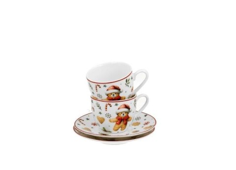 Pl 2 Filiż. Espresso Ze Spodkami Christmas Cuties