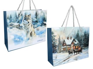 Torebeka prezentowa - Zima wszędzie (CARMANI)