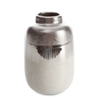 WAZON DEKORACYJNY MAX O 14 X 21 CM KREMOWY