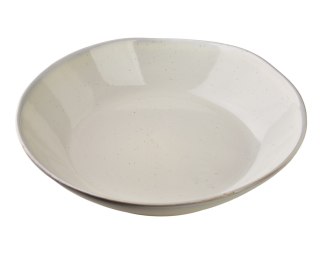BASIC NATURE Miska 28x28x6cm duża kremowa
