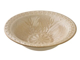 BASIC NATURE Miska Talerz do pasty, zupy20,5x20,5x6cm