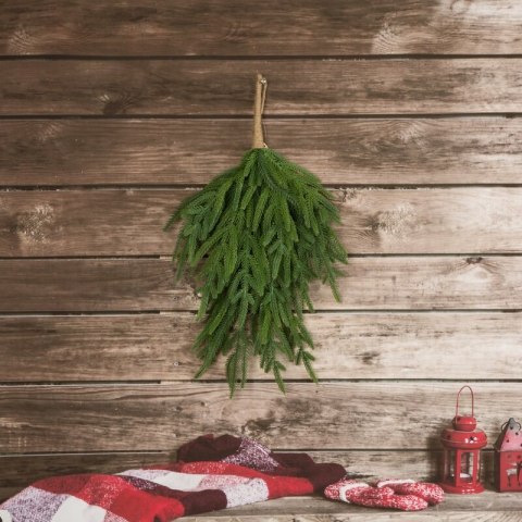 GAŁĄZKA ŚWIĄTECZNA DEKORACYJNA 259 20 X 45 CM ZIELONY