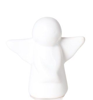 ANIOŁ CERAMICZNY BIAŁY MINI DISPLAY