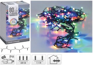 ŁAŃCUCH LED 80 MULTI WW ZEWNĘTRZNE