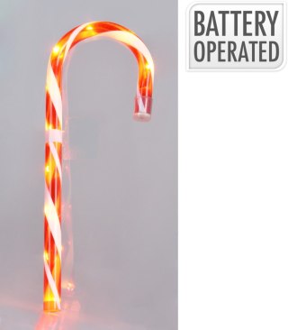 LASKA ŚWIĄTECZNA LED 120cm CZERWONY BIAŁY