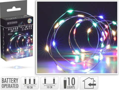 Łańcuch świetlny 10LED MULTI BO