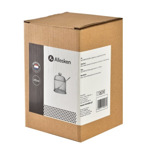 MODERN KITCHEN Cukiernica z łyżeczką 290ml 8,8x9,5xh12cm
