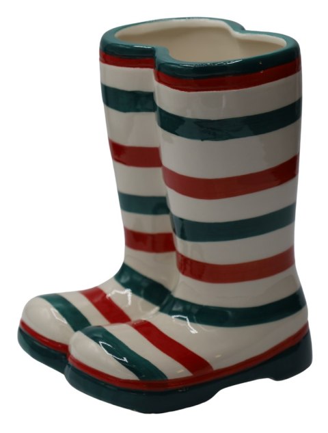 OSŁONKA CERAMICZNA BUTY W PASKI MAŁE