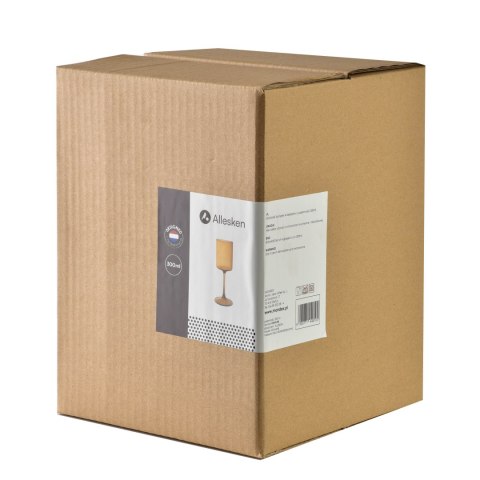 ROMANE Komplet 4 kieliszków 300ml borokrzemowe 7x7xh22cm