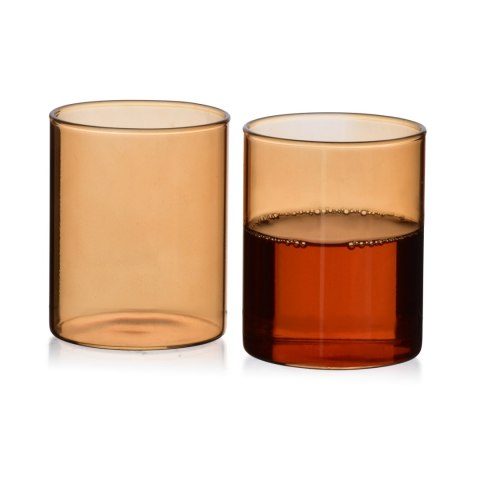 ROMANE Komplet 4 szklanek 280ml borokrzemowe 7x7xh9cm ROMANE Komplet 4 szklanek 280ml borokrzemowe 7x7xh9cm