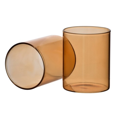 ROMANE Komplet 4 szklanek 280ml borokrzemowe 7x7xh9cm ROMANE Komplet 4 szklanek 280ml borokrzemowe 7x7xh9cm