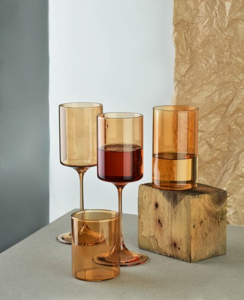 ROMANE Komplet 4 szklanek 280ml borokrzemowe 7x7xh9cm ROMANE Komplet 4 szklanek 280ml borokrzemowe 7x7xh9cm