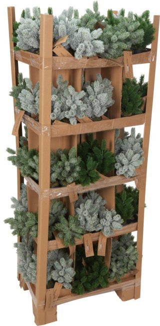 CHOINKA W CZARNEJ DONICZCE 22CM