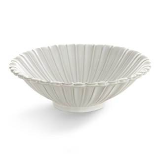 MISA DEKORACYJNA AVRIL 25 X 25 X 8 CM KREMOWY