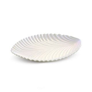 PATERA DEKORACYJNA NELA (02) 22 X 18 X 3 CM PERŁOWY