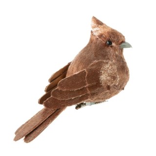 OZDOBA ŚWIĄTECZNA 322C 13 CM BRĄZOWY