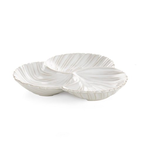 PATERA DEKORACYJNA AVRIL 25 X 25 X 4 CM KREMOWY