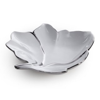 PATERA DEKORACYJNA NERIS (03) 25 X 24 X 5 CM BIAŁY