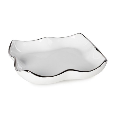 PATERA DEKORACYJNA TONY (02) 20 X 20 X 5 CM BIAŁY