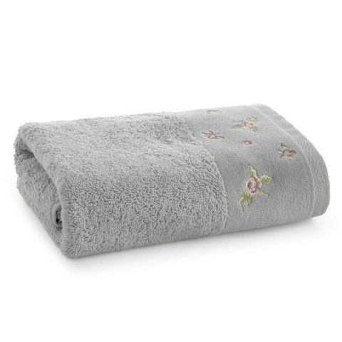 RĘCZNIK DALIA (02) 50 X 90 CM SREBRNY