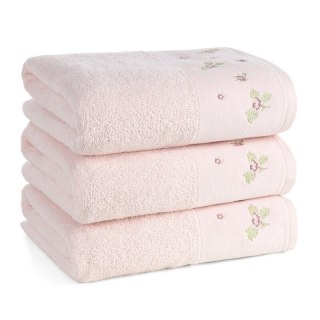 RĘCZNIK DALIA (04) 50 X 90 CM RÓŻOWY