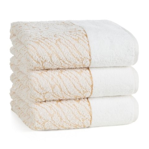 RĘCZNIK NOLA (01) 70 X 140 CM KREMOWY