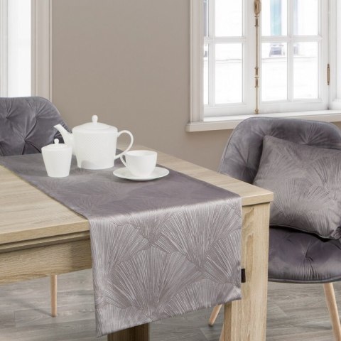 OBRUS GOJA 40 X 140 CM SZARY