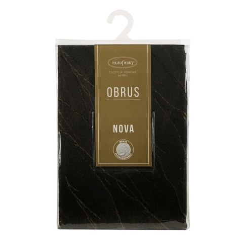 OBRUS SUZANA 140 X 220 CM CZARNY