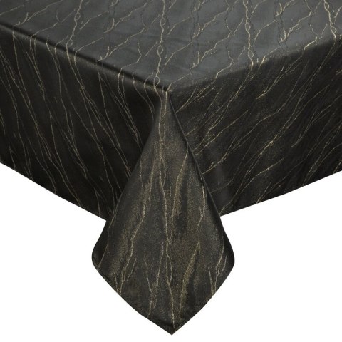 OBRUS SUZANA 140 X 220 CM CZARNY