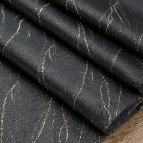 OBRUS SUZANA 140 X 220 CM CZARNY