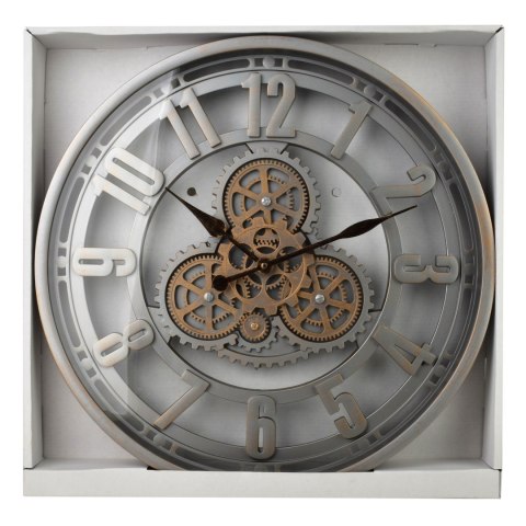 RAMSEY Zegar 50x50x6,5cm ruchomy cichy mechanizm