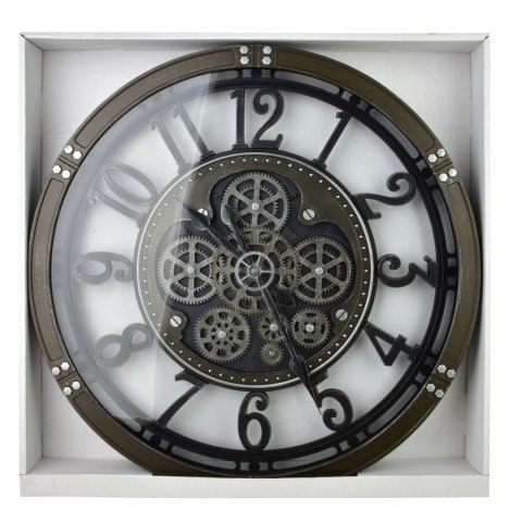RAMSEY Zegar 60x60x6cm ruchomy cichy mechanizm