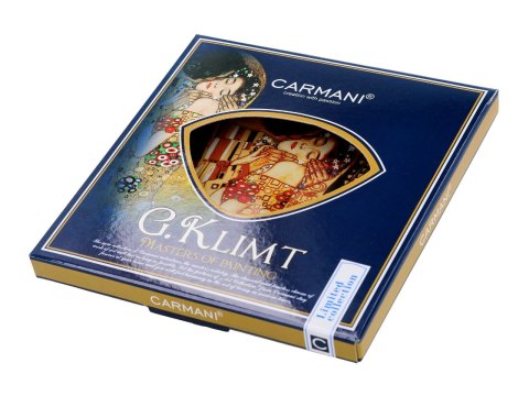 Talerz dekoracyjny - G. Klimt, Pocałunek (CARMANI)