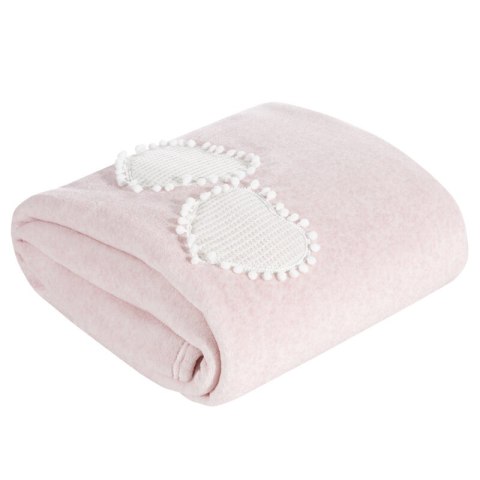 KOC HEART 150 X 200 CM RÓŻOWY