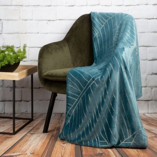 KOC LUNA 2 150 X 200 CM TURKUSOWY