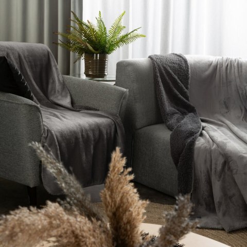 KOC TEDY 200 X 220 CM STALOWY