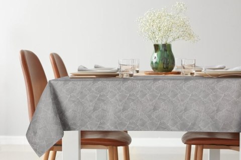 OBRUS ISLA 140 X 220 CM SREBRNY