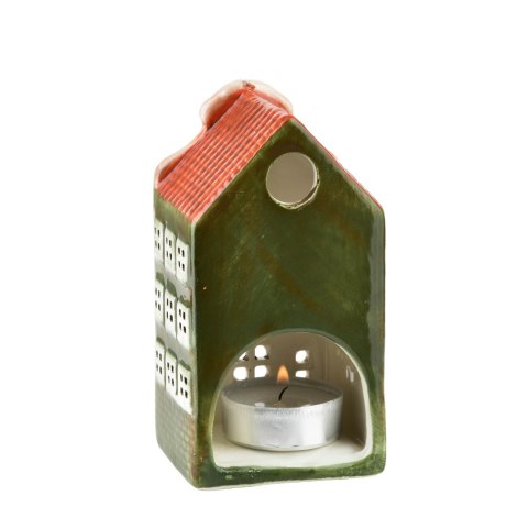 HYTTE Domek ceramiczny 6,5x5,5x12 cm