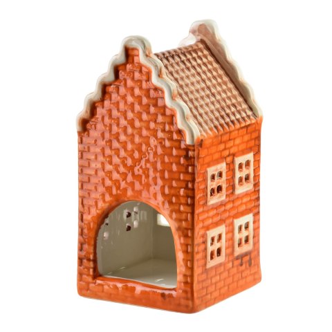 HYTTE Domek ceramiczny 7,5x7,5x14,5 cm