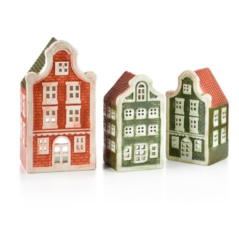 HYTTE Domek ceramiczny 8,5x7,5x16,3 cm